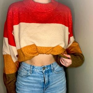 A New Day Striped Sweater